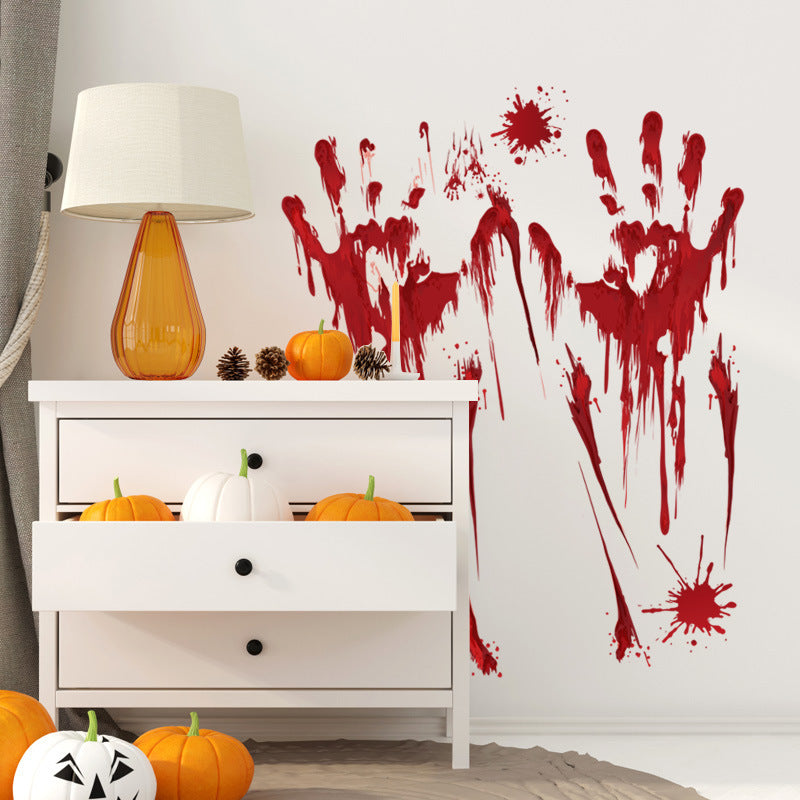 Halloween blood fingermark stickers