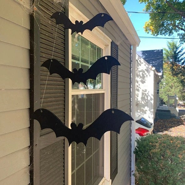 Pre-sale Hanging Horror Bat Pieces Halloween Garden Art