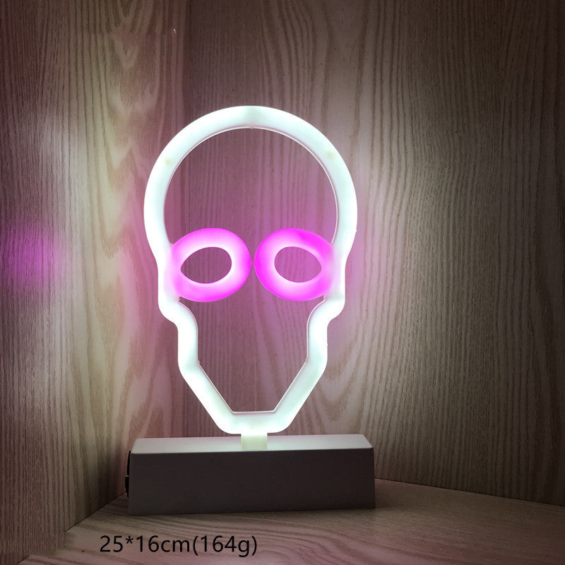 Creative Halloween Shape Ghost Skull Decorative Lights