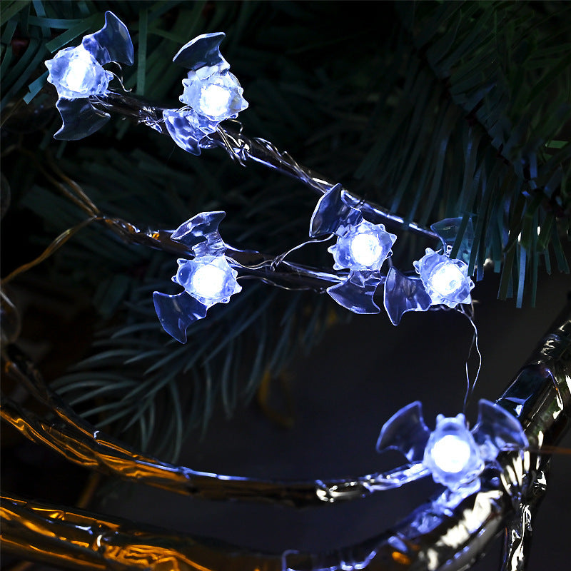 Halloween Modeling Lighting Chain Bat Spider