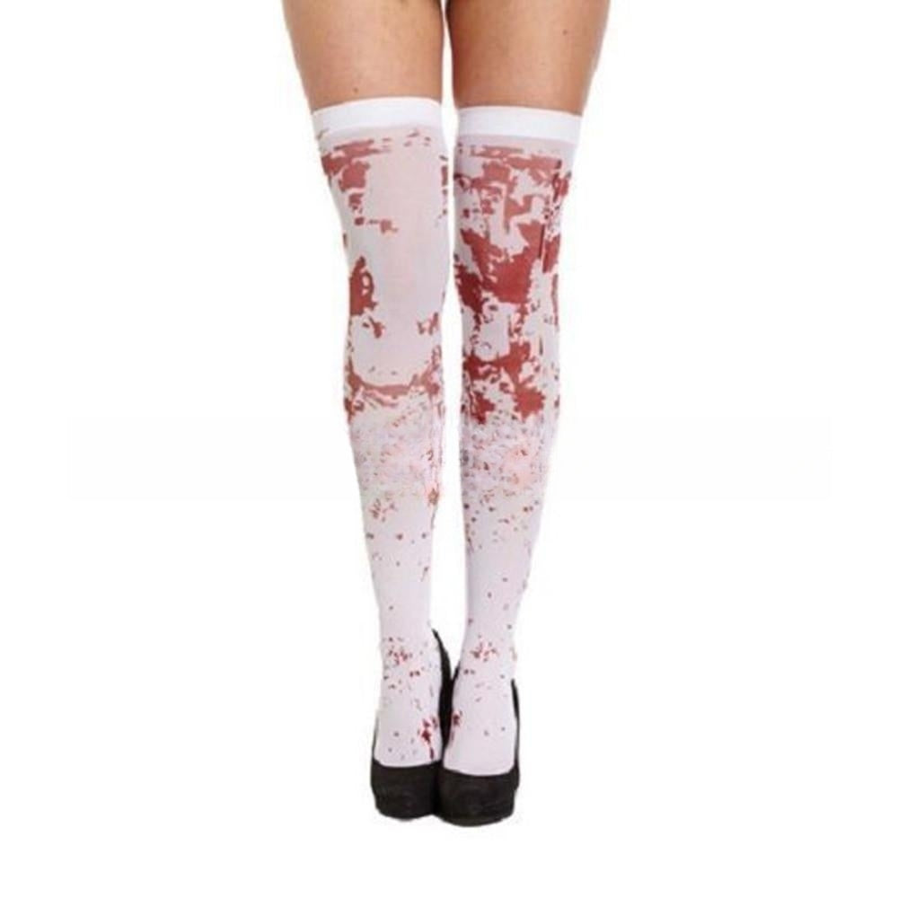 Halloween Blood Socks COS Nurse Blood Socks